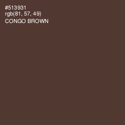 #513931 - Congo Brown Color Image